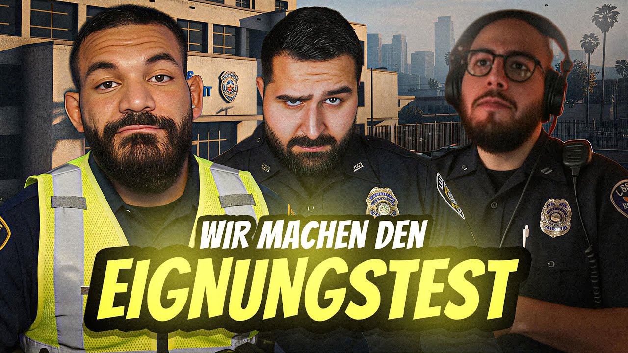 CRASHOUT IN DER PRÜFUNG 🤬 AUF STREIFE mit AYO & MAYO SALAMI 🚔 GTA RP
