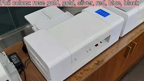 Amydor AMD360D digital foil printer for paper, PVC, wedding cards, invitation cards