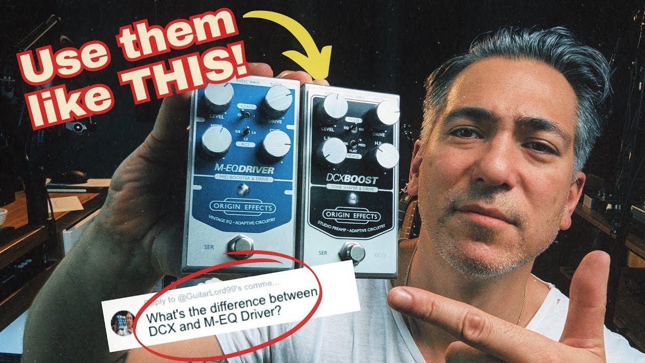 Ver Shape your Guitar tone like a PRO! | Origin Effects DCX Boost vs. M-EQ Driver no YouTube Ver Shape your Guitar tone like a PRO! | Origin Effects DCX Boost vs. M-EQ Driver no YouTube