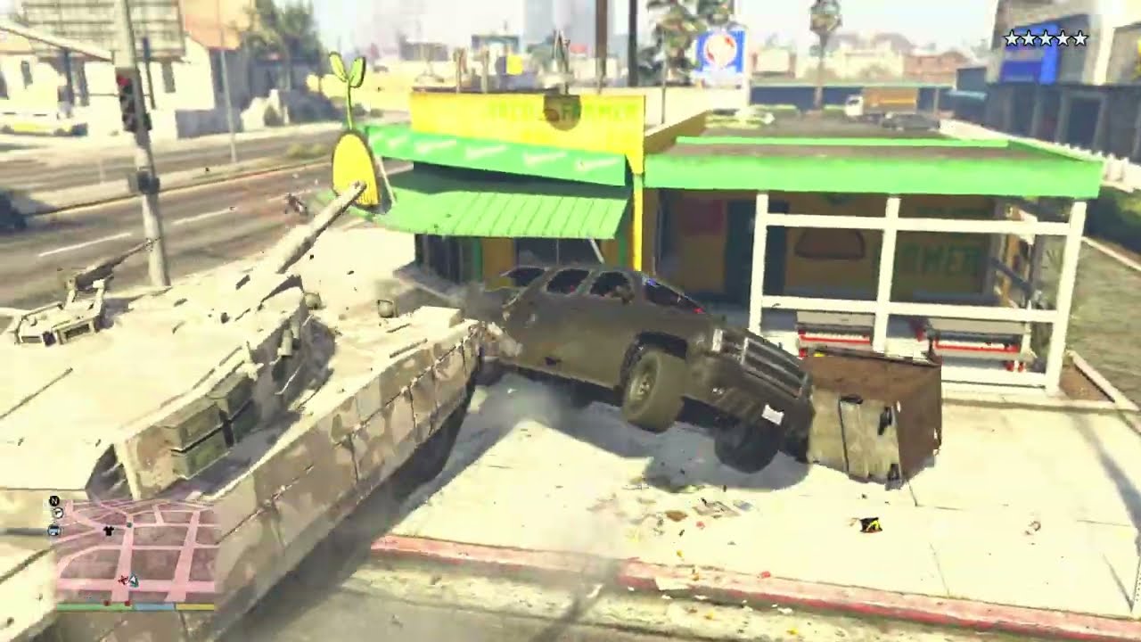 Strawberry Avenue Tank Rampage