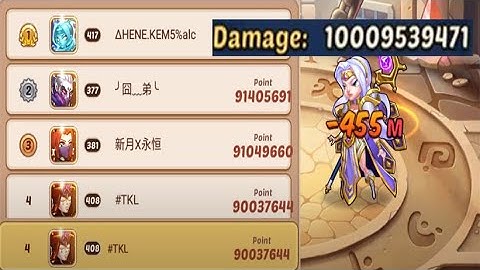 Idle Heroes Mod Vip 13 |  Boss Emily S1 Top 4 | Kim Cuong Game