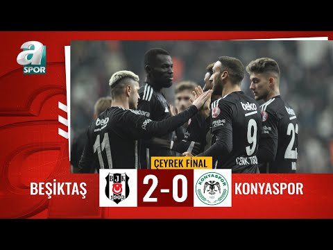 Beşiktaş 2-0 Konyaspor (Ziraat Türkiye Kupası Çeyrek Final ) / 28.02.2024