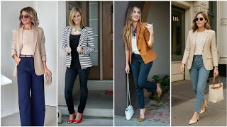 Best Fashion Trends II Most Beautiful and Trendy Outfits for Ladies II Office Outfits for Women
