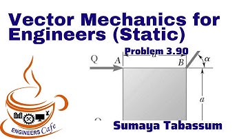 Vector Mechanics for Engineers (Static) Tenth Edition Solution Bangla Problem 3.90