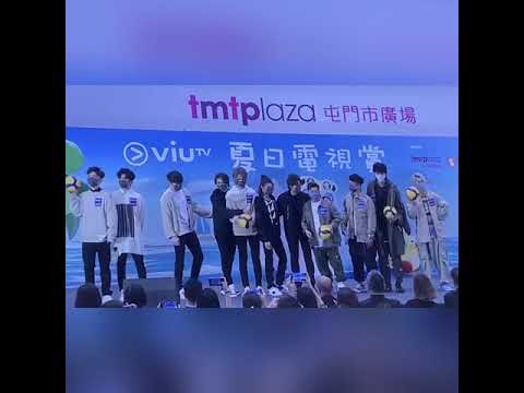［迫爆屯市］人氣男團mirror Error到屯門出席奧運開幕活動 逾萬人清晨六點到埸