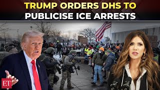 ‘Show numbers, names & faces…’: Trump orders DHS & ICE to publicise arrests amid Minnesota crackdown