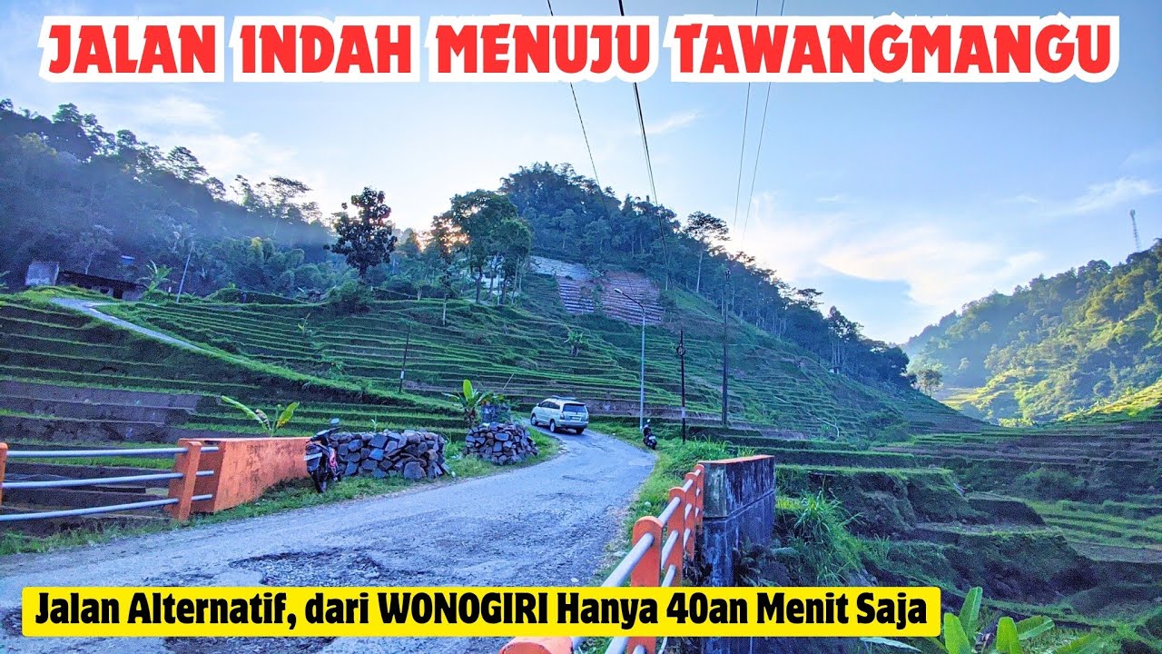 Hawa Dingin ‼️ Jalan Indah Menuju Tawangmangu Dari Kab. Wonogiri