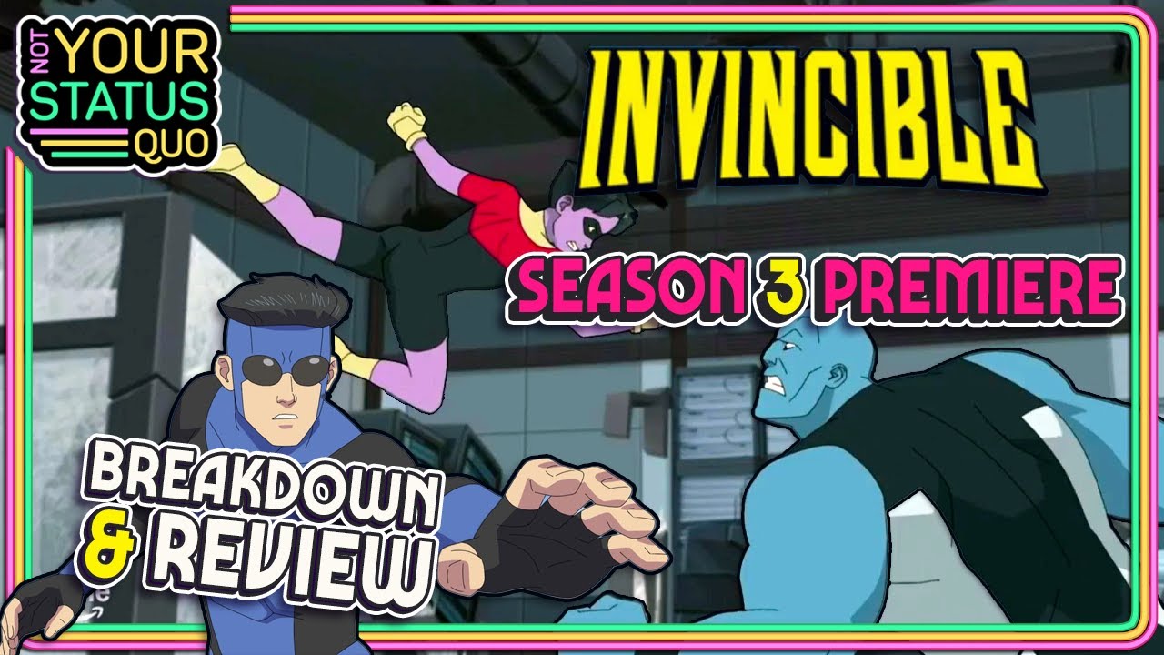 🔴LIVE: Invincible Season 3 Premiere and Thunderbolts* Superbowl Trailer Discussion | NYSQ Breakdowns