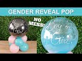 No Mess Gender Reveal Balloon Pop