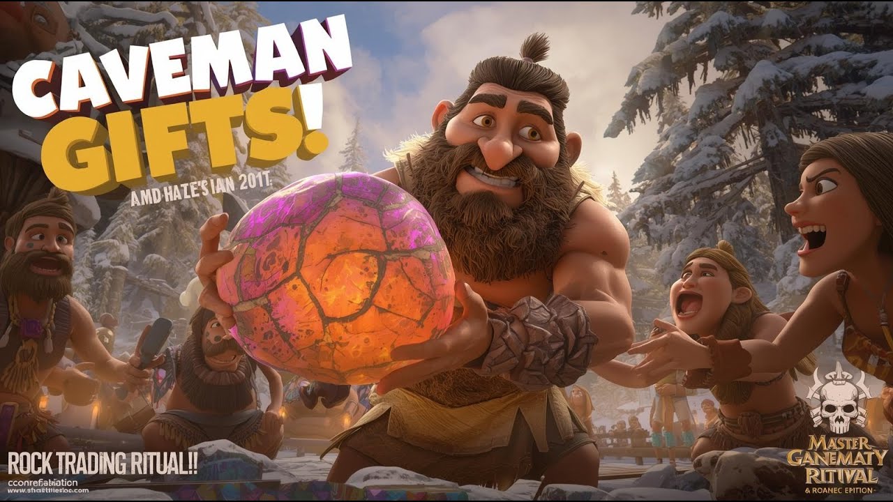How Cavemen Exchange Gifts: Ooq’s Rock Trading Ritual 🎁 ️ ...