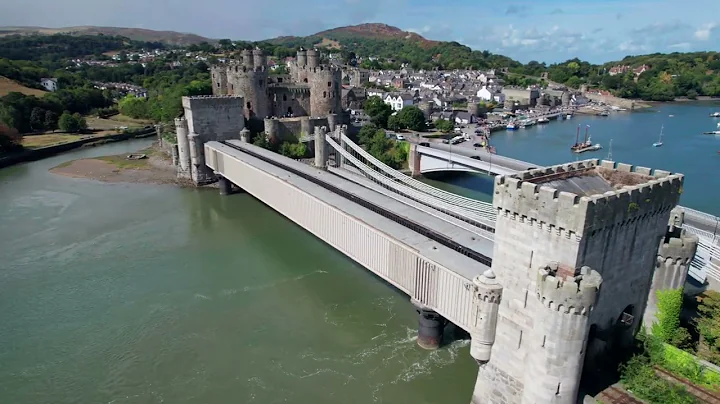 Conwy, N Wales | 4K drone video 