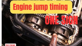 Engine Jump timing, one symptom that is telling you that your engine has jump timing by Eric K. Garage 45 views 4 months ago 2 minutes, 12 seconds