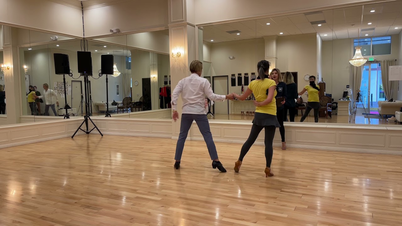 Cha Cha by Christina Androsenko master class at 🎩 Fred Astaire Dance Studio