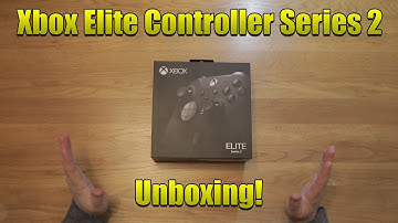 Xbox Elite Controller SERIES 2 Unboxing and First Impressions!