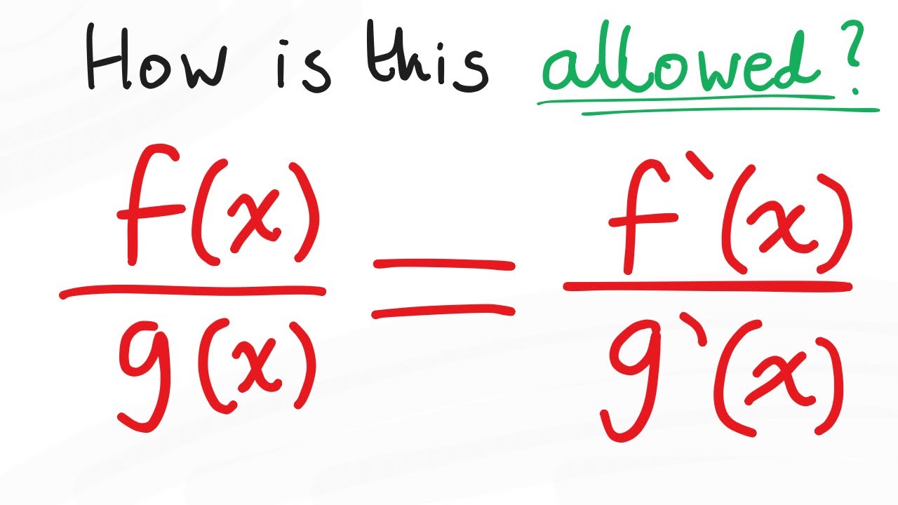 Proving calculus' weirdest rule in under 13 minutes