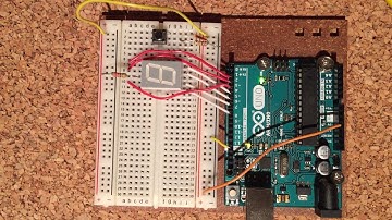 Timer  (Checking  7 segment display with Arduino)