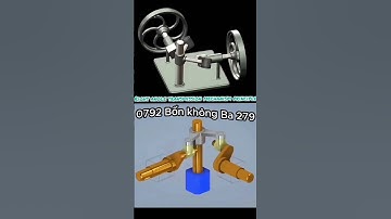 KẾT CẤU CHUYỂN ĐỘNG CƠ KHÍ #cokhi #design #cnc #laptrinh #programming #khuon #scan3d #thietke #mold
