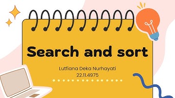 Laporan Praktikum AlProg | Search & Sort | 22.11.4975