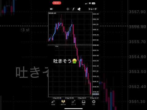 9/4朝トレード①GOLD🥇#裁量トレード #スキャルピング #fx #fx初心者 #トレード記録 #主婦 #ゴールド #gold