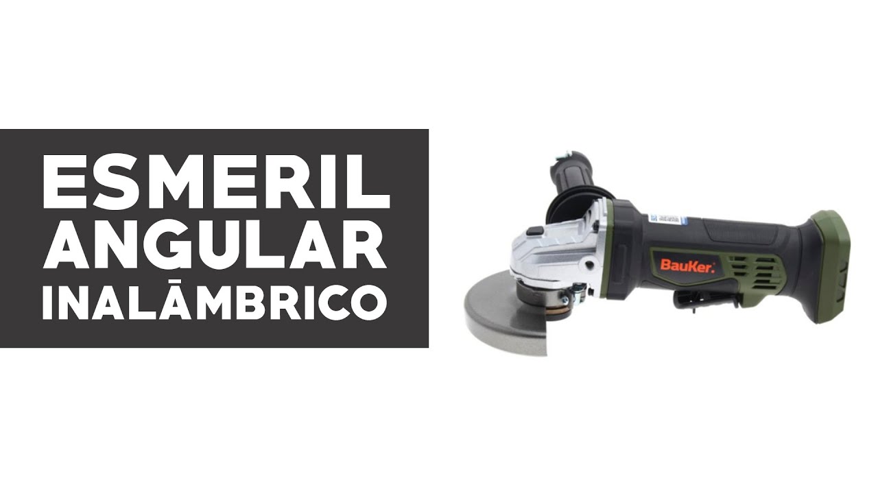 Esmeril angular inalámbrico 4 1/2\