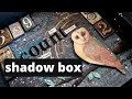 mixed media shadow box | using Alchemy by Stamperia