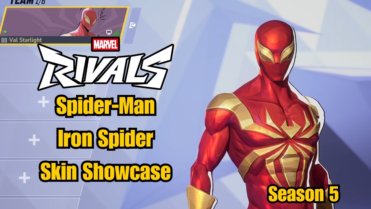Spider-Man | Iron Spider Event Skin Showcase | Marvel Rivals Gameplay ...
