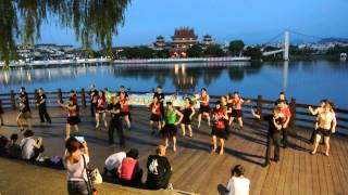 2013818 龍潭觀光大池表演排舞