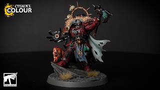 How To Paint Huron Blackheart Red Corsairs Warhammer 40,000