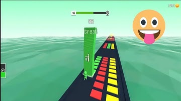 Preview of Stack colors all Levels Android iOS Gameplay How to play Stack #dknem #kugo #pikaguy