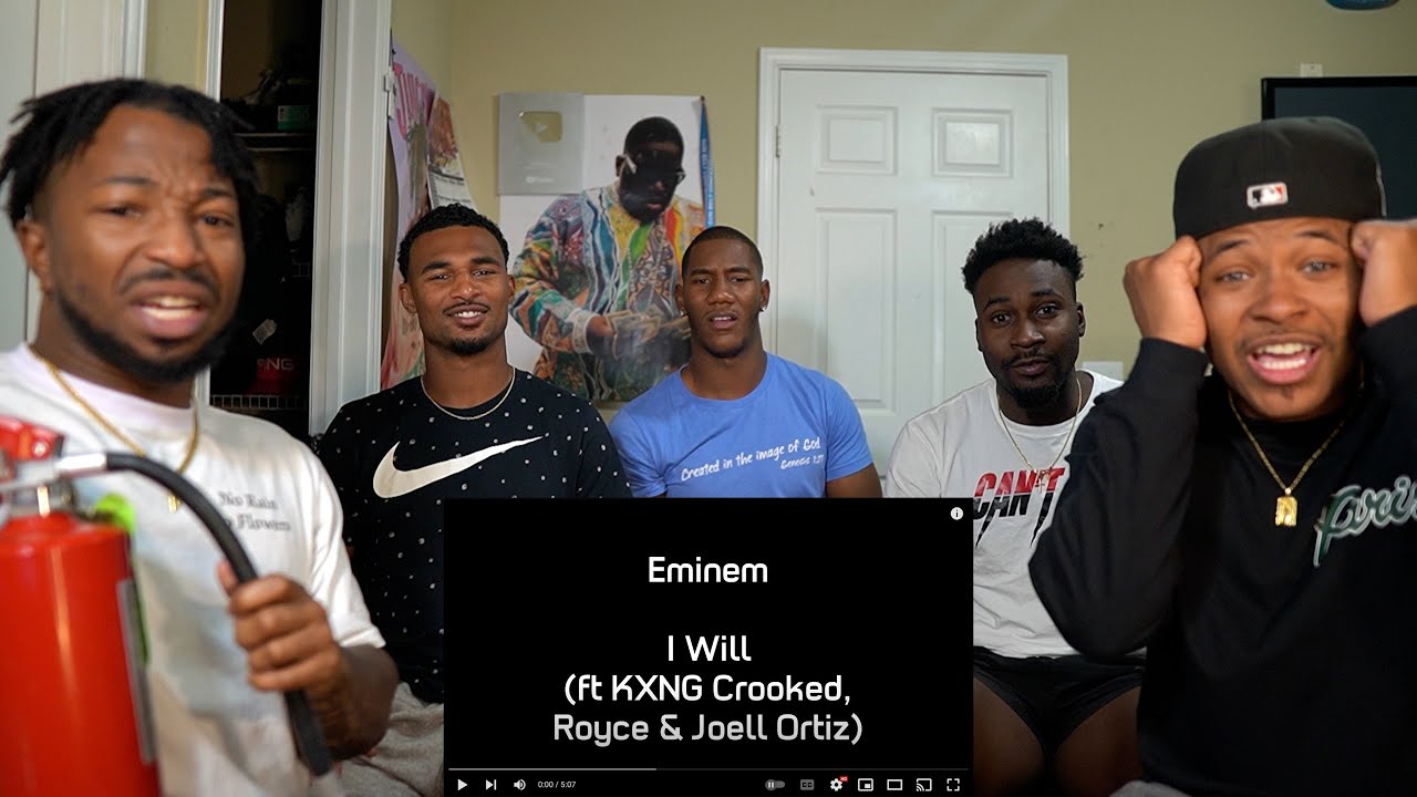 First Time Hearing Eminem I Will (feat. KXNG Crooked, Royce da 5'9