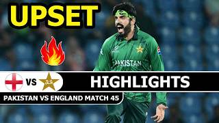Pakistan Vs England Highlights ICC T20 CRICKET WORLD CUP 2026 Match 45 | Pak Vs Eng