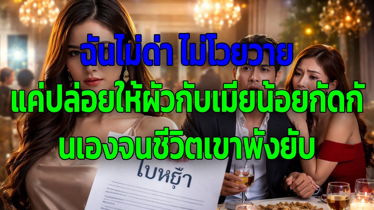 ฉันไม่ด่า ไม่โวยวาย แค่ปล่อยให้ผัวกับเมียน้อยกัดกันเองจนชีวิตเขาพังยับ