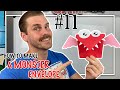 How to make A MONSTER ENVELOPE - Easy PAPER CRAFT Art For Kids - Episode #11 CRAFT WITH ME!
