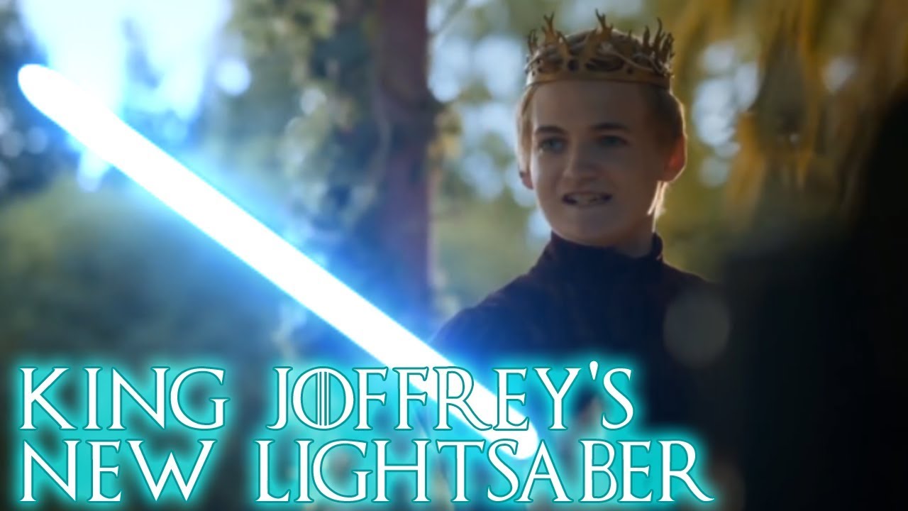 King Joffrey Destroys Lord Tyrion S Gift With A Light Saber Got