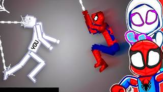 Spiderman vs YOU in PEOPLE PLAYGROUND?!