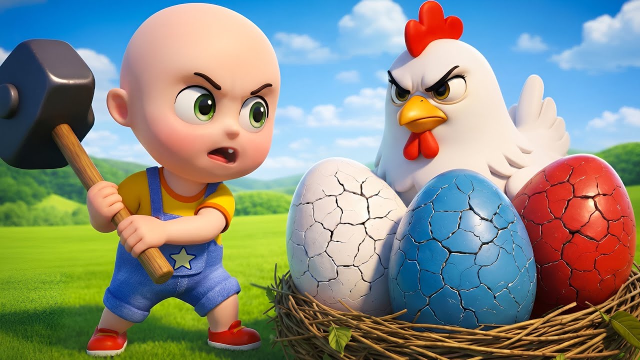 Higgedy Piggledy Hen New Compilation | Five Little Birds | Nursery Rhymes and Kids Songs | Baby Bobo