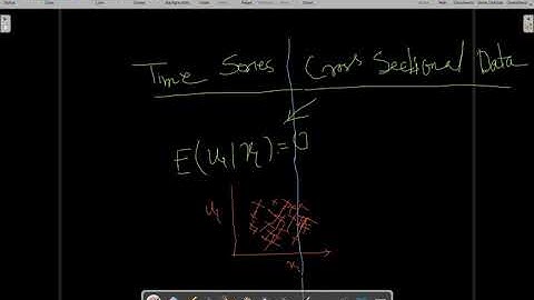 Basic Difference between Time Series and Cross Sectional Data