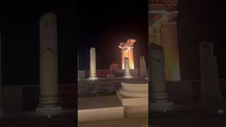 Side Antik Kent Apollon Tapınağı Keyran Etrin Duyulur Havada