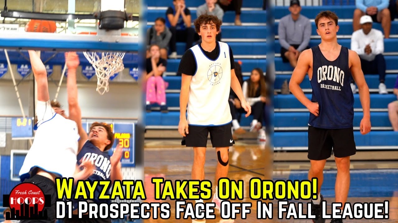 Wayzata Goes At Orono In Fall League! Preseason Contenders Face Off!