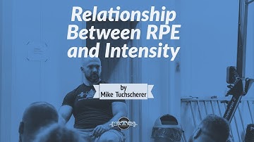 Relationship Between RPE and Intensity