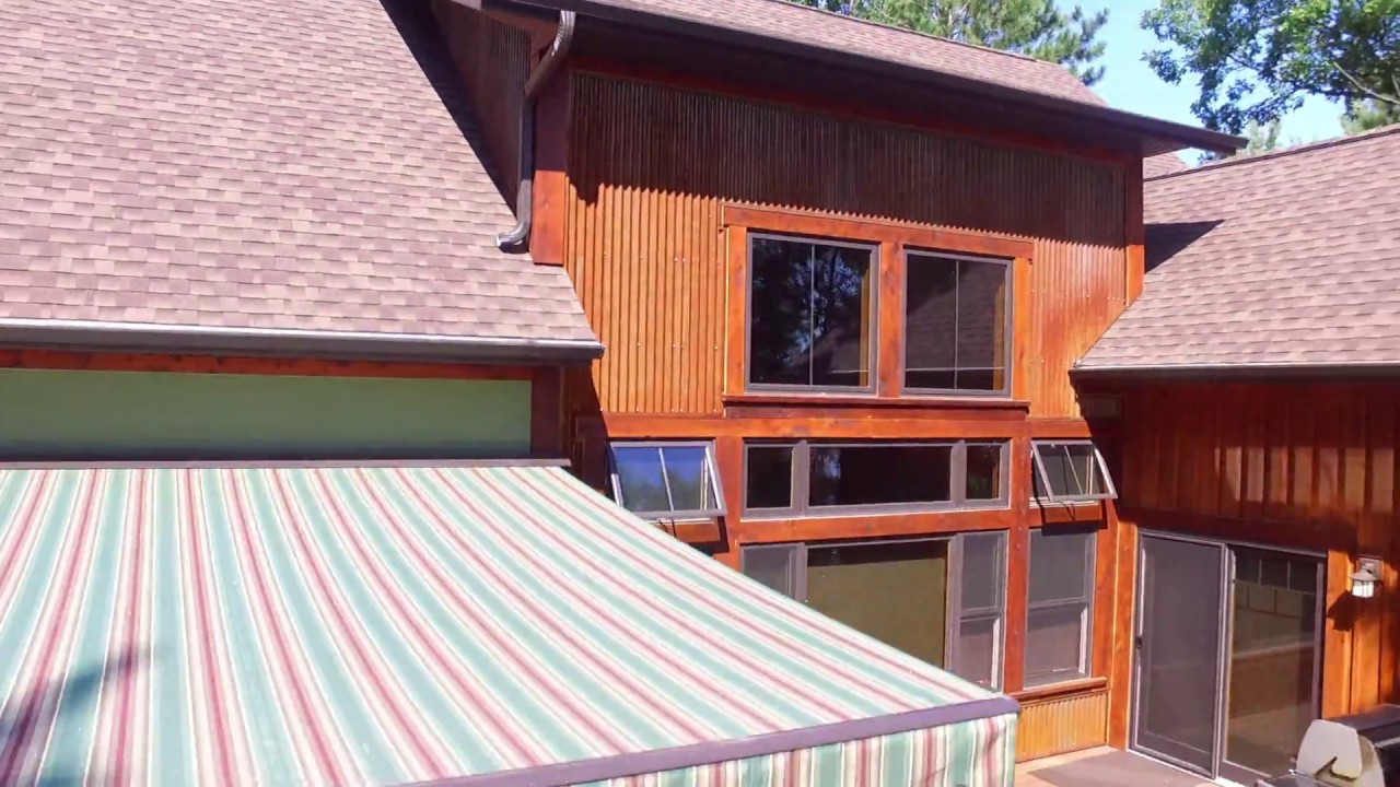 Crosslake Villa Aerial Drone Footage