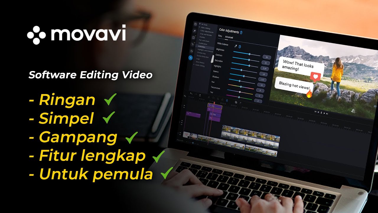Software Editing Video Ringan dan Simpel Untuk Pemula Movavi Video