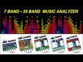 Music Spectrum Analyzer Module 7 Band - 35 Band Demo