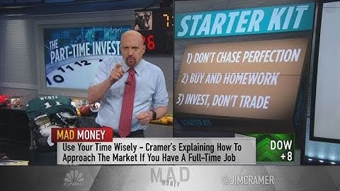 Cramer explains the fundamentals of evaluating stock moves