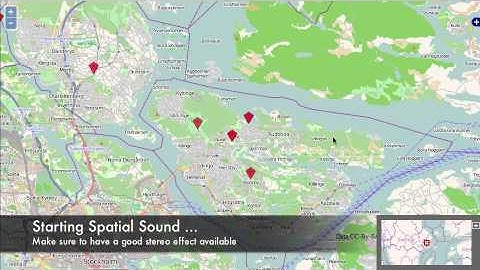 Maps with Spatial Audio