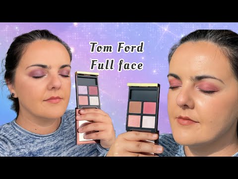Tom Ford eyeshadow quad Metallic Mauve and Rose Veil / makeup look