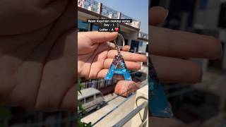 Resin Keychain series Day -1 , latter A comment your name for next Keychain 🥰 #youtube #shortvideo