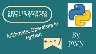 Arithmetic operators in python | how to use Arithmetic operators | what is Arithmetic | PART #6