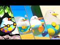 Evolution of Huffin Puffin in Yoshi Games (Island to Mysterious Book)