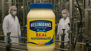 How Hellmann’s Mayonnaise Is Made in Factories | Inside the Production Process